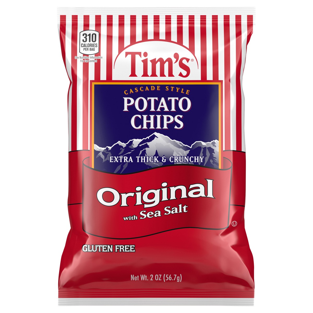 slide 1 of 12, Tim's 2 oz Tims Original Kettle Chip, 2 oz