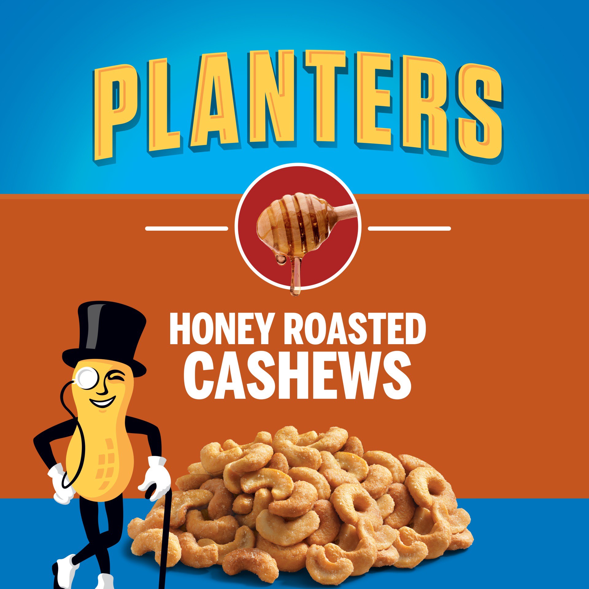 slide 8 of 10, Planters Honey Roasted Cashews, 18 ct Box, 1.5 oz Packs, 1.69 lb