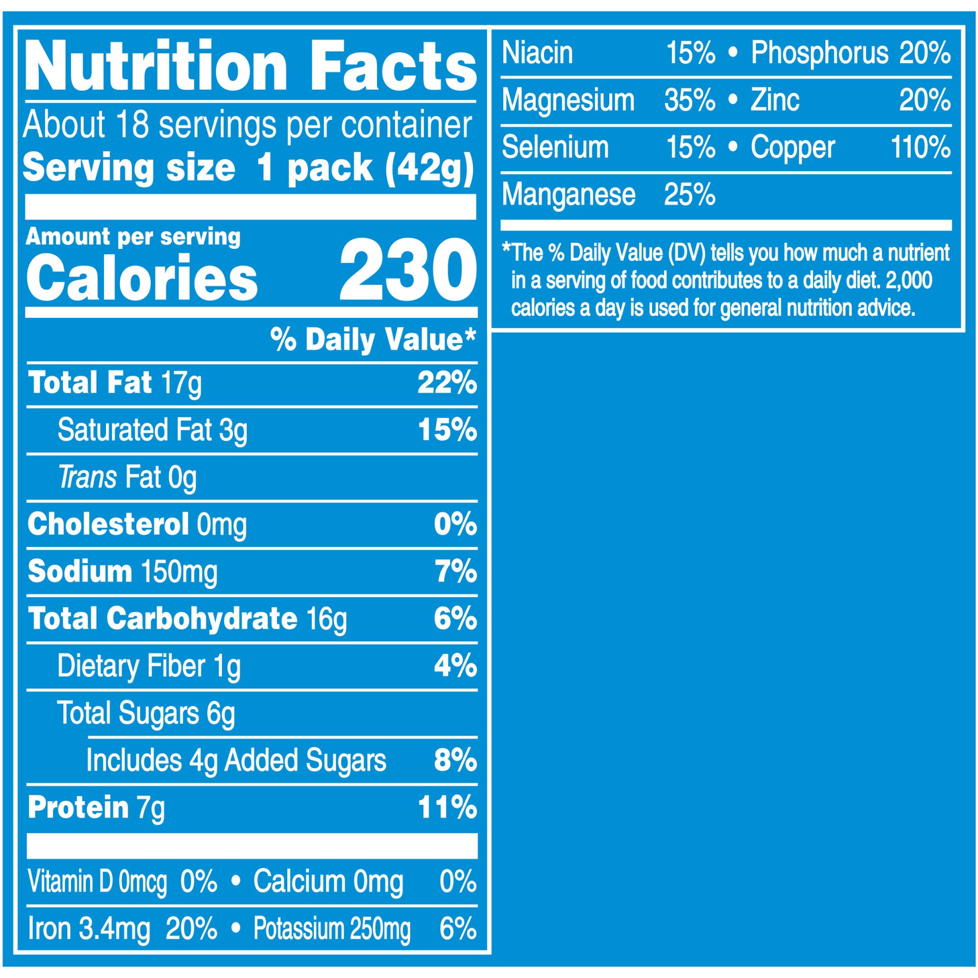 slide 10 of 10, Planters Honey Roasted Cashews, 18 ct Box, 1.5 oz Packs, 1.69 lb