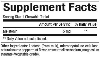 slide 2 of 2, Natural Factors Melatonin, 1 ct