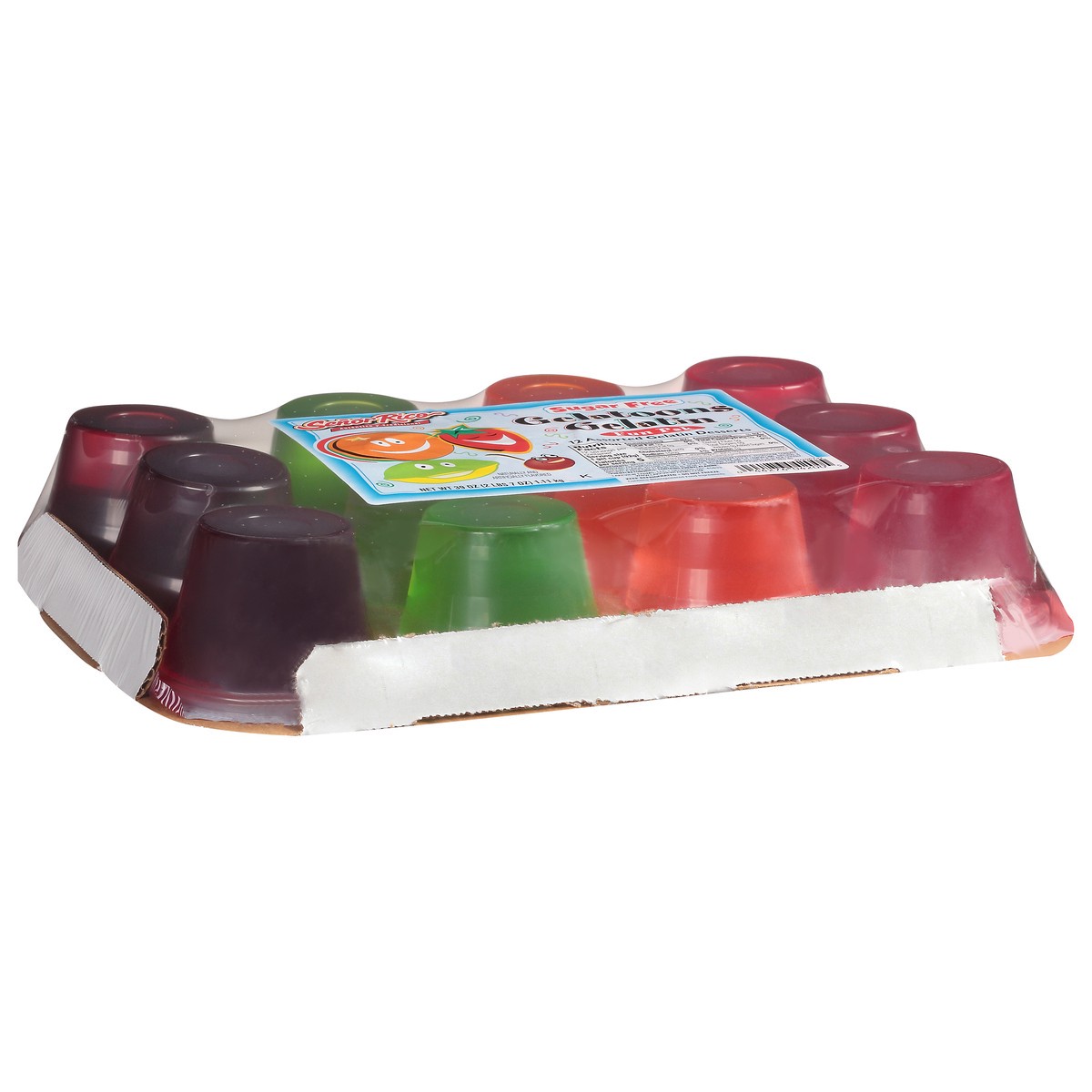 slide 6 of 13, Senor Rico Sugar Free Gelatoons Gelatin Fun Pak, 12 ct