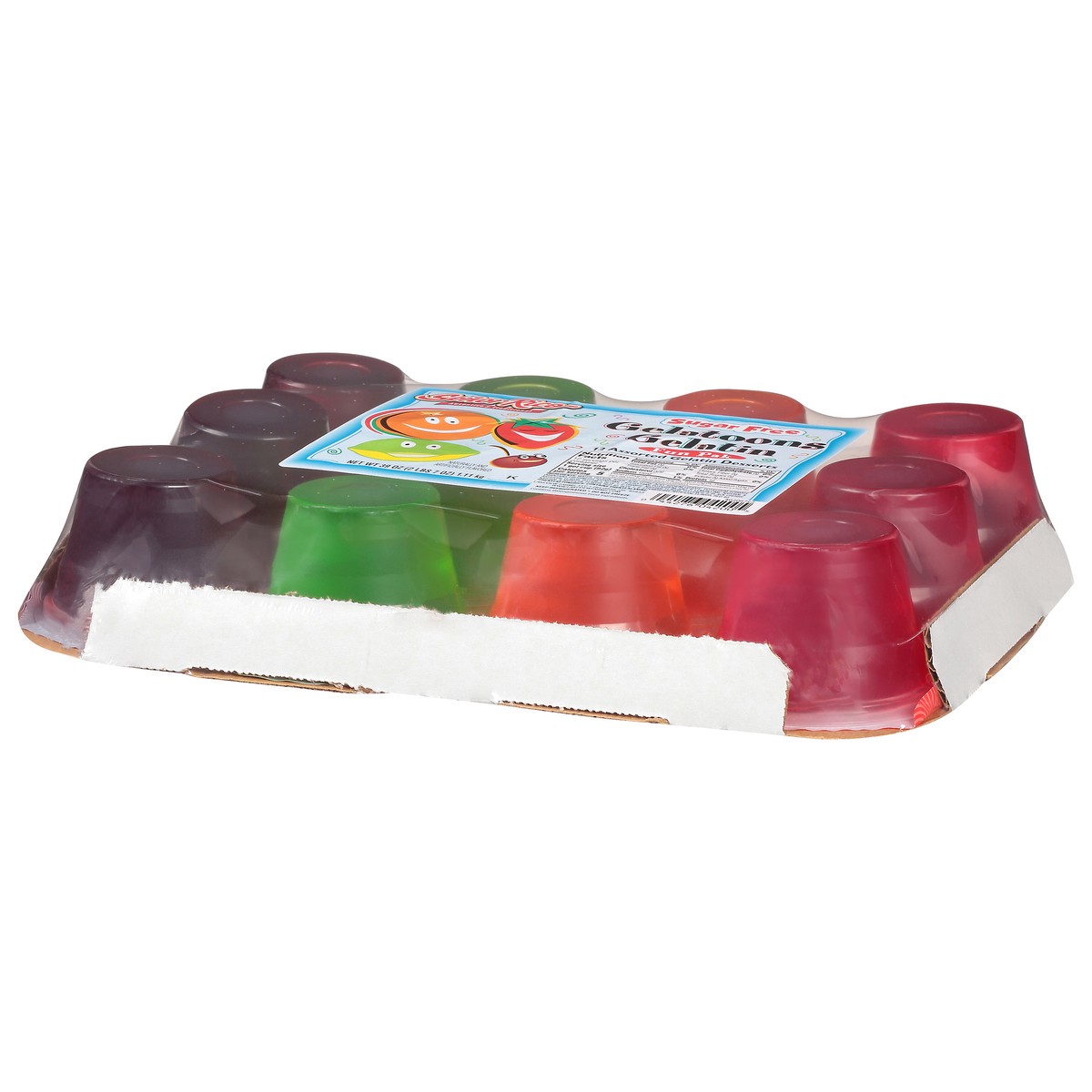 slide 8 of 13, Senor Rico Sugar Free Gelatoons Gelatin Fun Pak, 12 ct