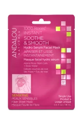 Andalou Naturals Roses Instant Soothe & Smooth Sheet Mask
