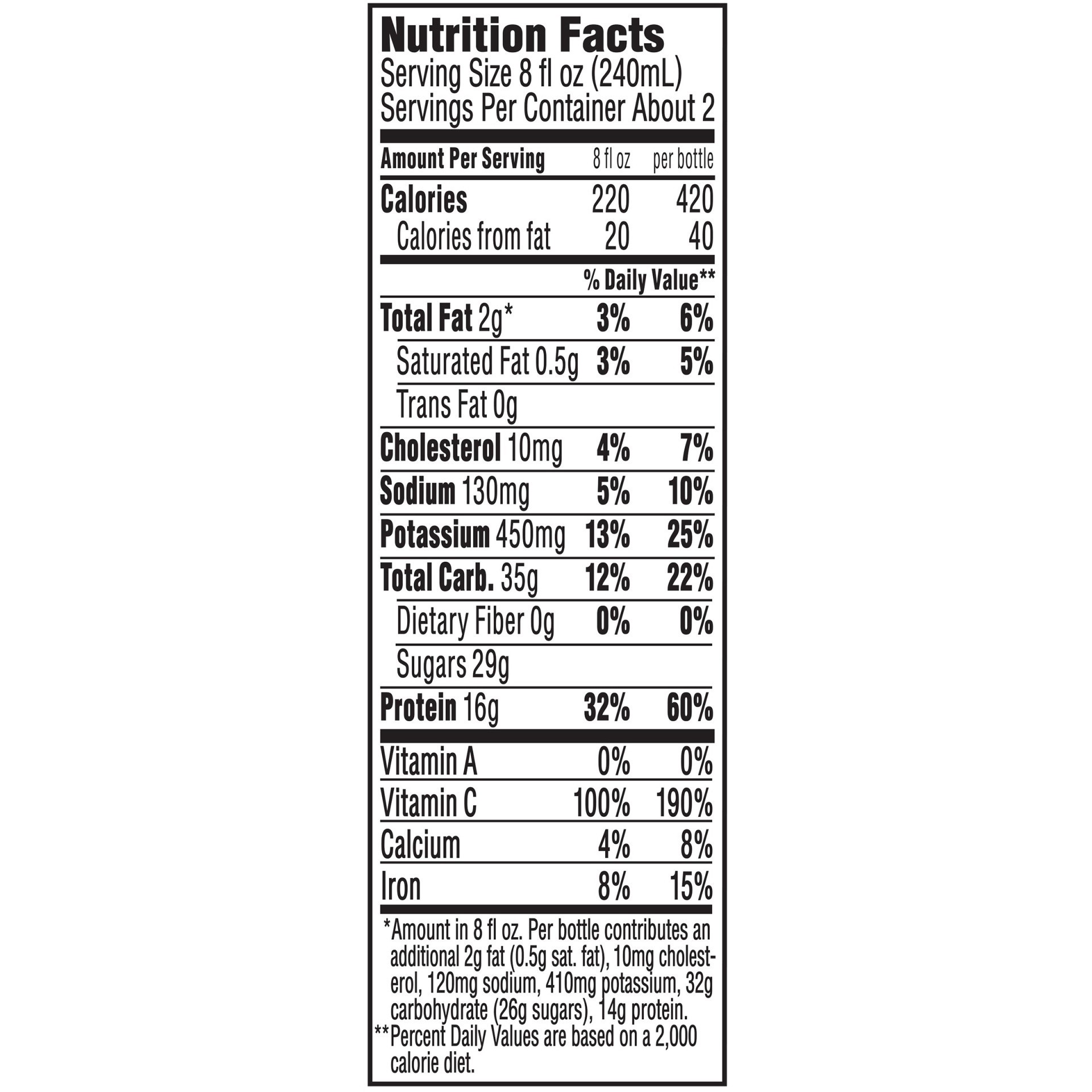 slide 2 of 4, Naked Double Berry Protein Juice Smoothie, 1 ct