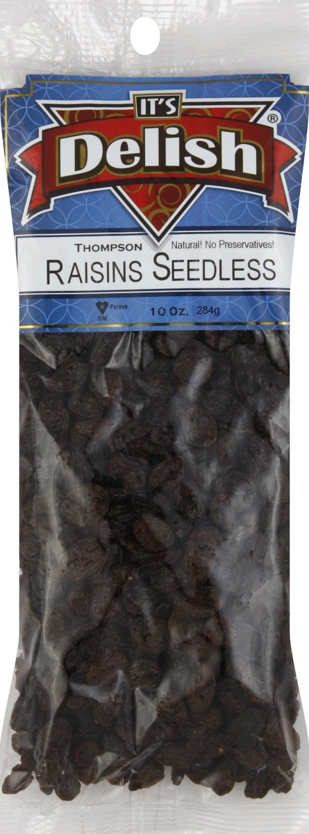 slide 4 of 4, It's Delish Raisins 10 oz, 10 oz