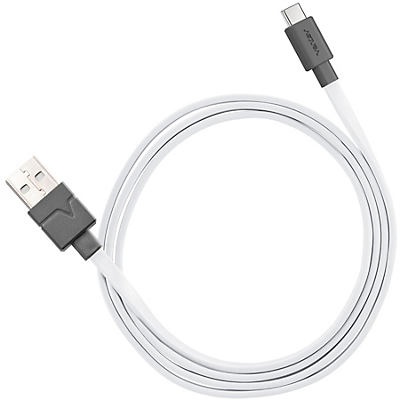 slide 1 of 1, Ventev Type C Cable White, 3 ft