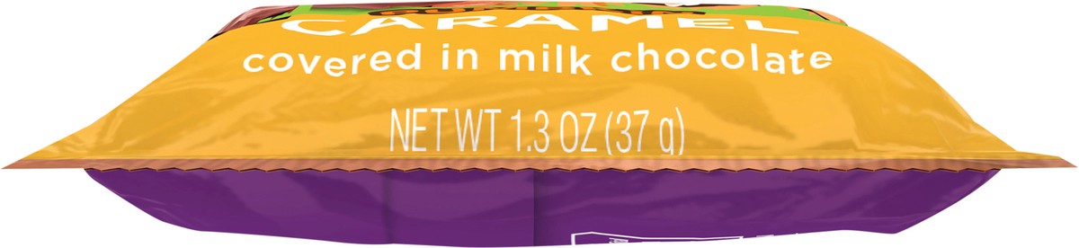 slide 5 of 8, RUSSELL STOVER Halloween Milk Chocolate Caramel Candy Pumpkin, 1.3 oz., 1.3 oz