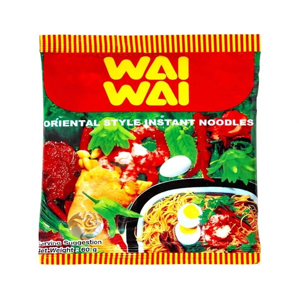 slide 1 of 1, Wai Wai Oriental Style Instant Noodle (Box), 1 ct