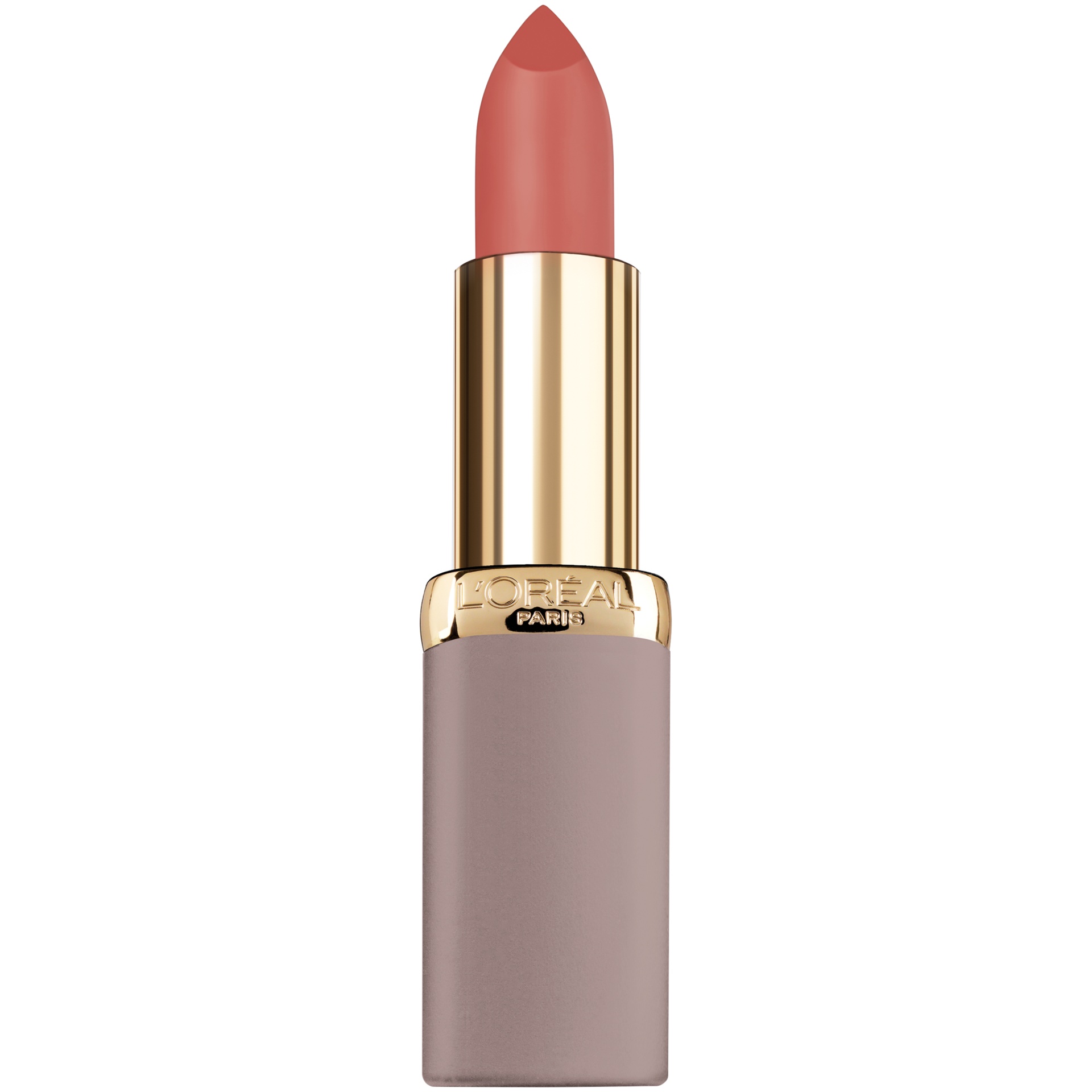 slide 2 of 2, L'Oréal Paris Colour Riche Ultra Matte Highly Pigmented Nude Lipstick, Risque Roses, 0.13 oz