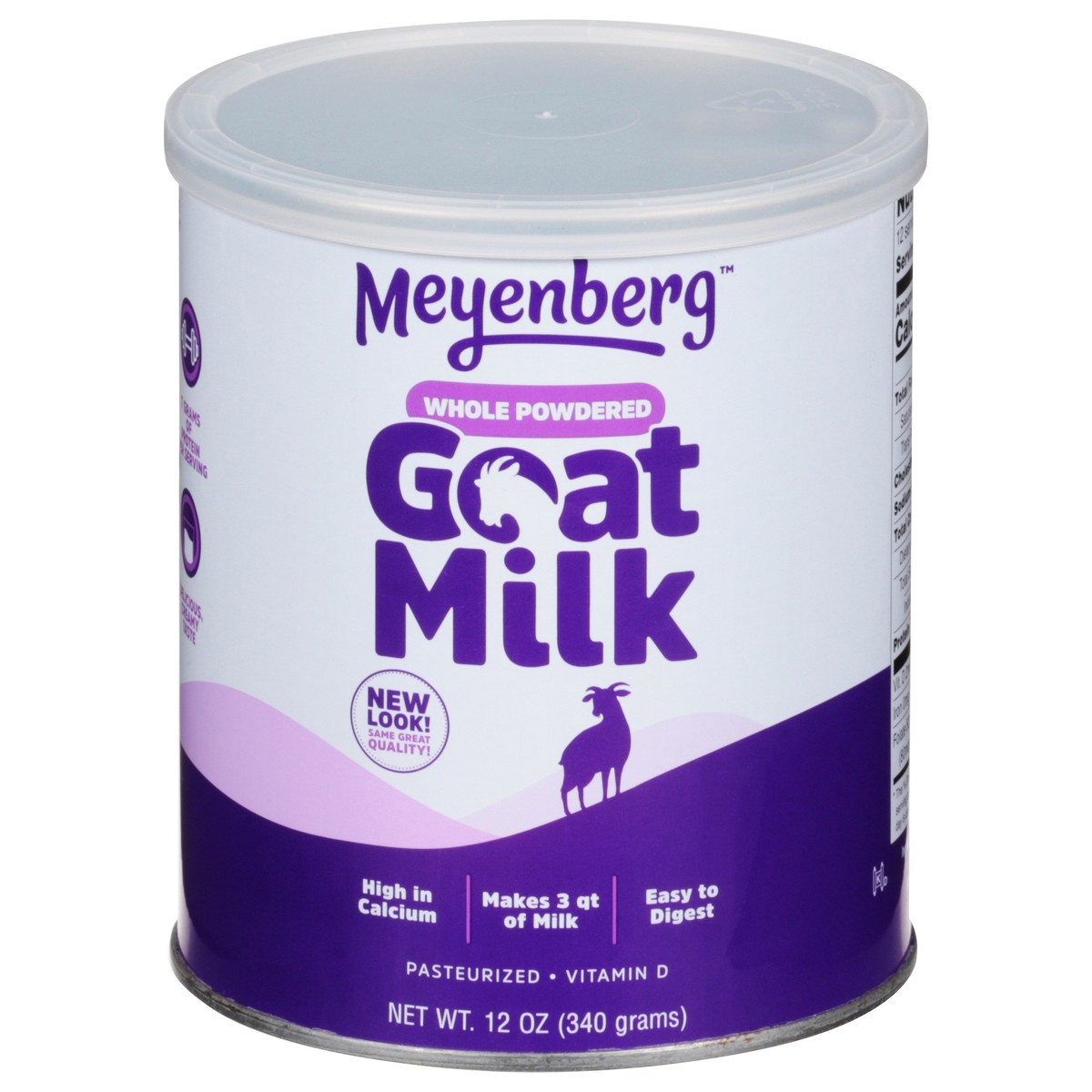 slide 13 of 13, Meyenberg Powdered Goat Milk, 12 oz