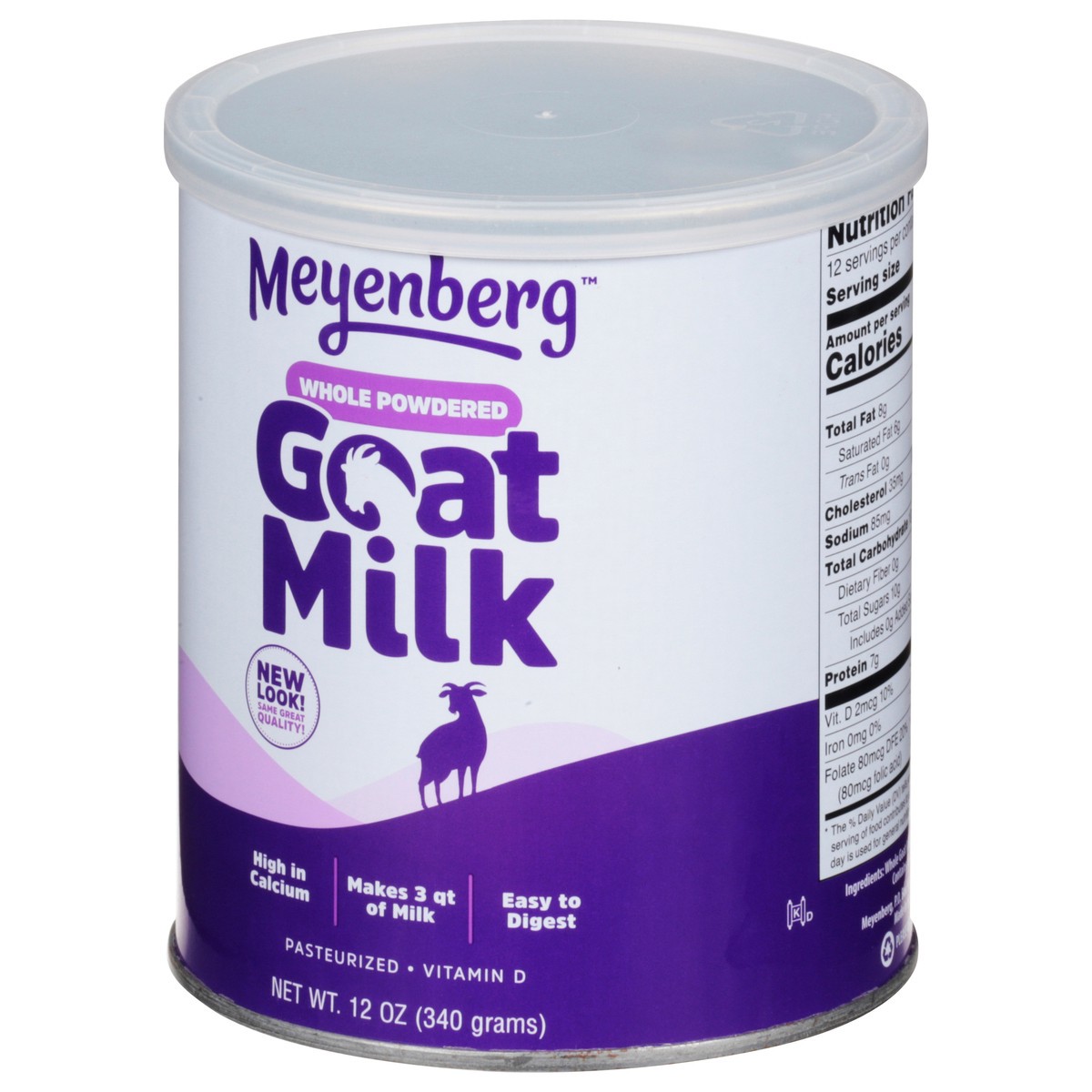 slide 7 of 13, Meyenberg Powdered Goat Milk, 12 oz