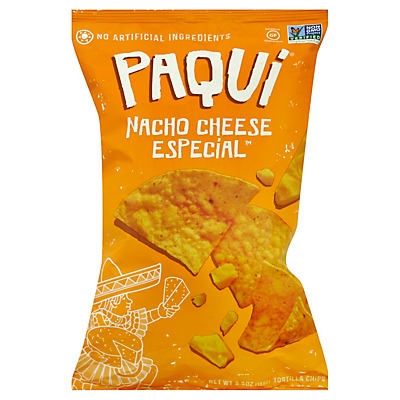 slide 1 of 1, Paqui Nacho Cheese Especial Tortilla Chips, 5.5 oz