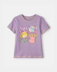 Carter's Girls Squishmallow Graphic Tee - Purple - 10