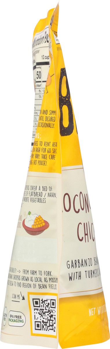 slide 4 of 9, BeanVivo Organics Coconut Curry Chickpeas 10 oz, 10 oz