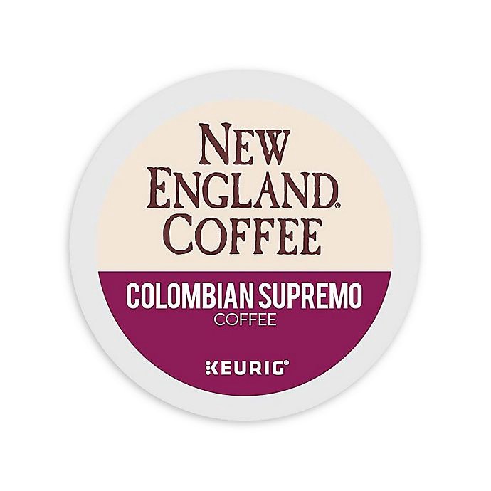 slide 1 of 2, New England Coffee New England Colombian Supremo Coffee Keurig K-Cup Pods, 18 ct