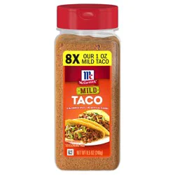 McCormick Mild Taco Seasoning Mix, 8.5 oz