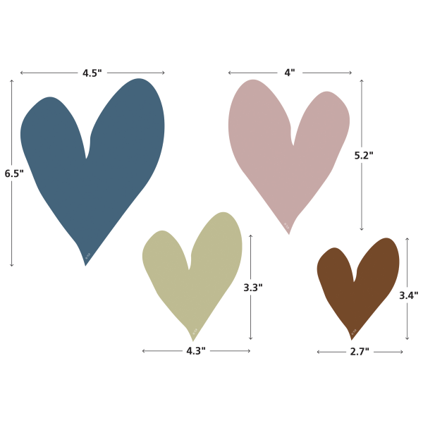 slide 2 of 2, Teacher Created Resources Accents, Everyone Is Welcome Hearts, Multicolor, Pack Of 60 Accents, 60 ct