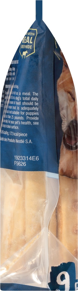 slide 8 of 9, Busy Purina Busy Rawhide Small/Medium Breed Dog Bones, Rollhide, 12 oz