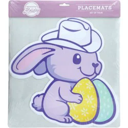 Destination Holiday Cowboy Bunny Placemat