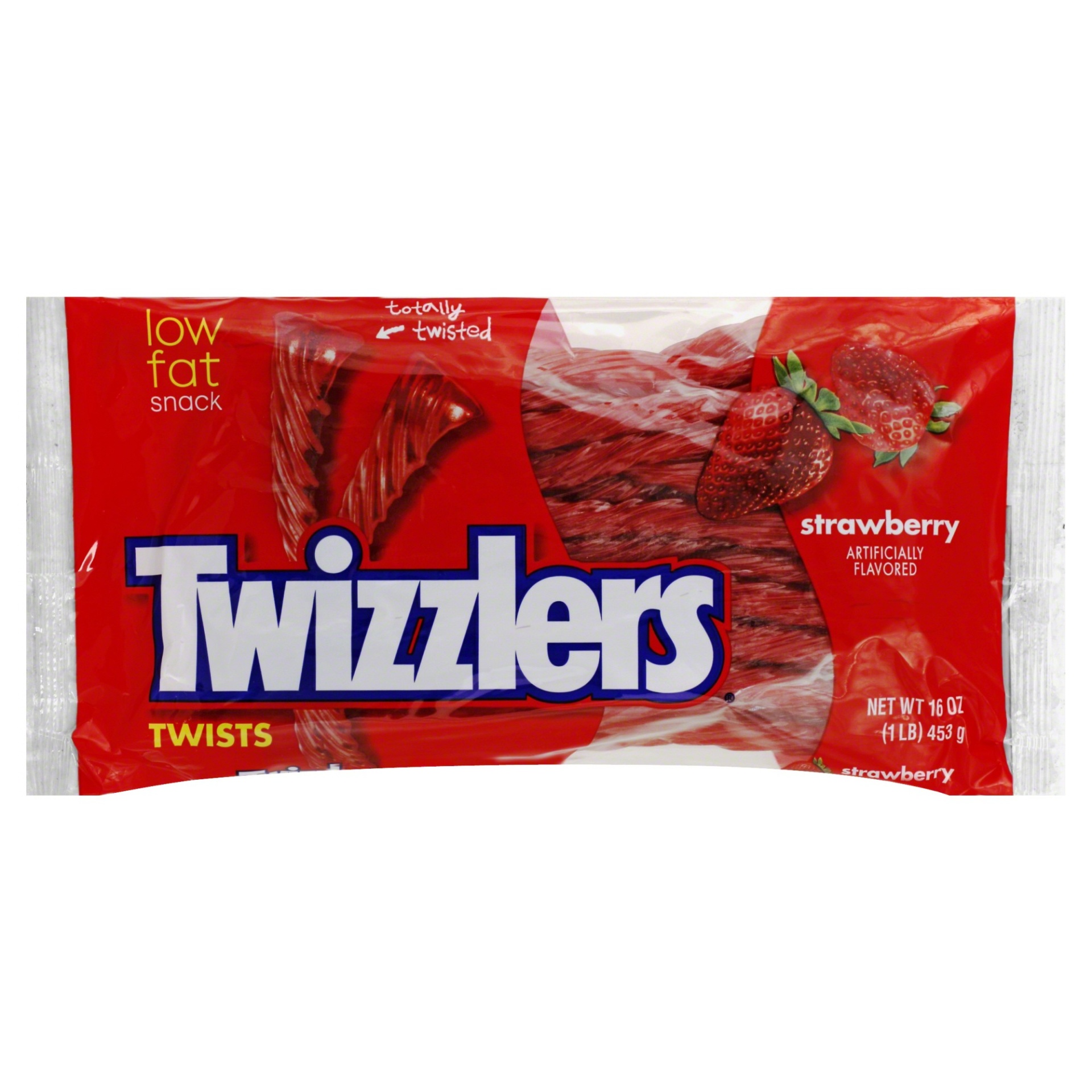 slide 1 of 6, Twizzlers Strawberry Flavored Twists, 16 oz