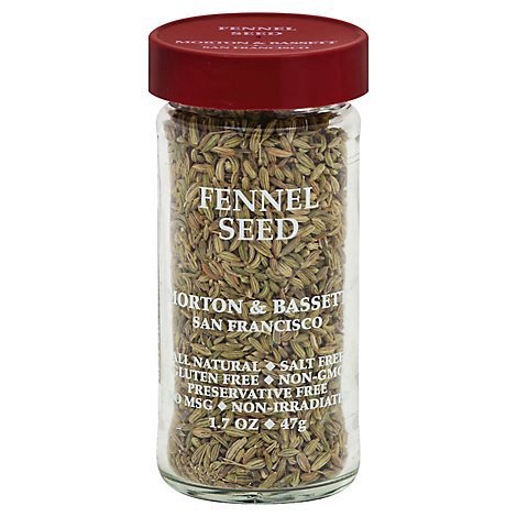 slide 1 of 1, Morton & Bassett Fennel Seed - 1.7 Oz, 1.7 oz