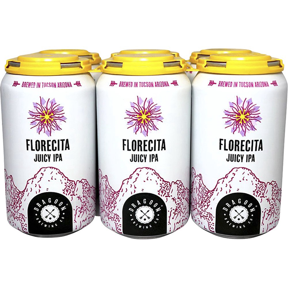 slide 1 of 1, Dragoon Florecita Ipa, 6 ct; 12 oz