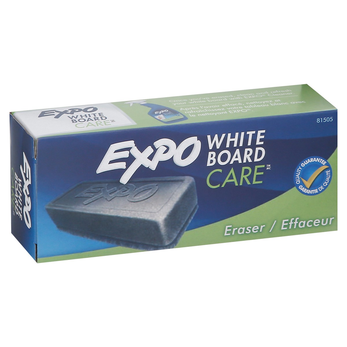 slide 5 of 9, Expo Block Eraser Dry Erase Whiteboard Board Eraser, Soft Pile, 1 ct