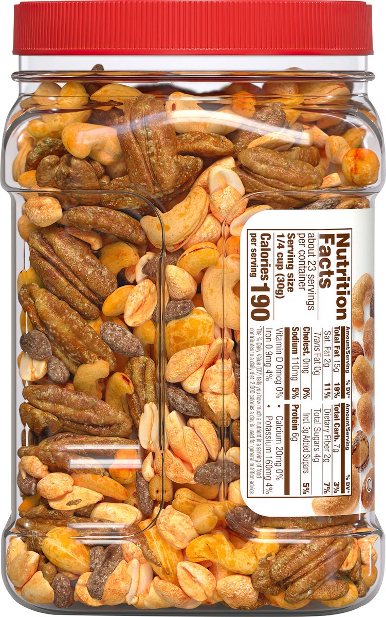 slide 11 of 13, Fisher Honey Roasted Mixed Nuts with Peanuts 24 oz. Jar, 24 oz