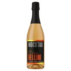 St. Julian Peach Bellini Mocktail