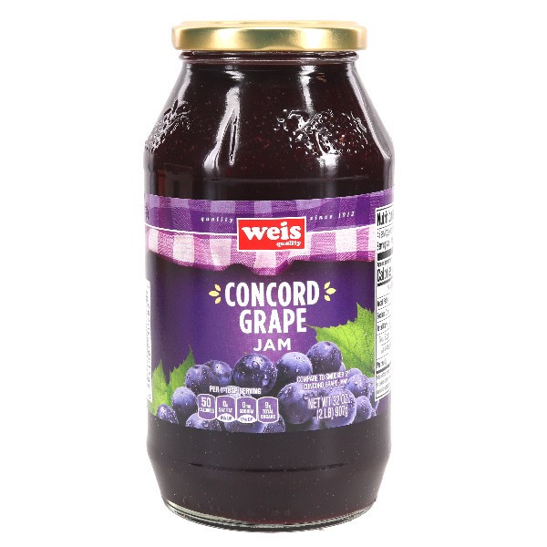 slide 1 of 1, Concord Foods Grape Jam, 32 oz