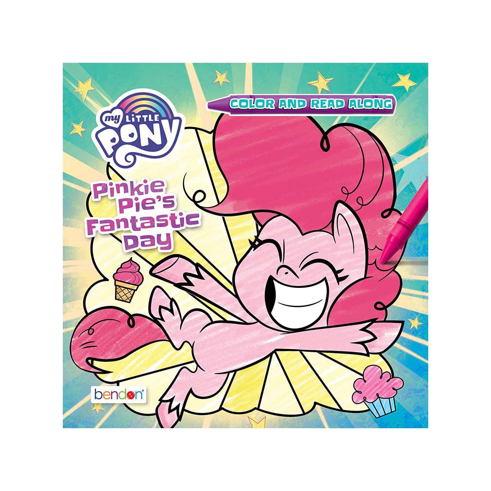 slide 1 of 1, Bendon My Little Pony Color & Read Pinkie Pie's Fantastic Day, 1 ct