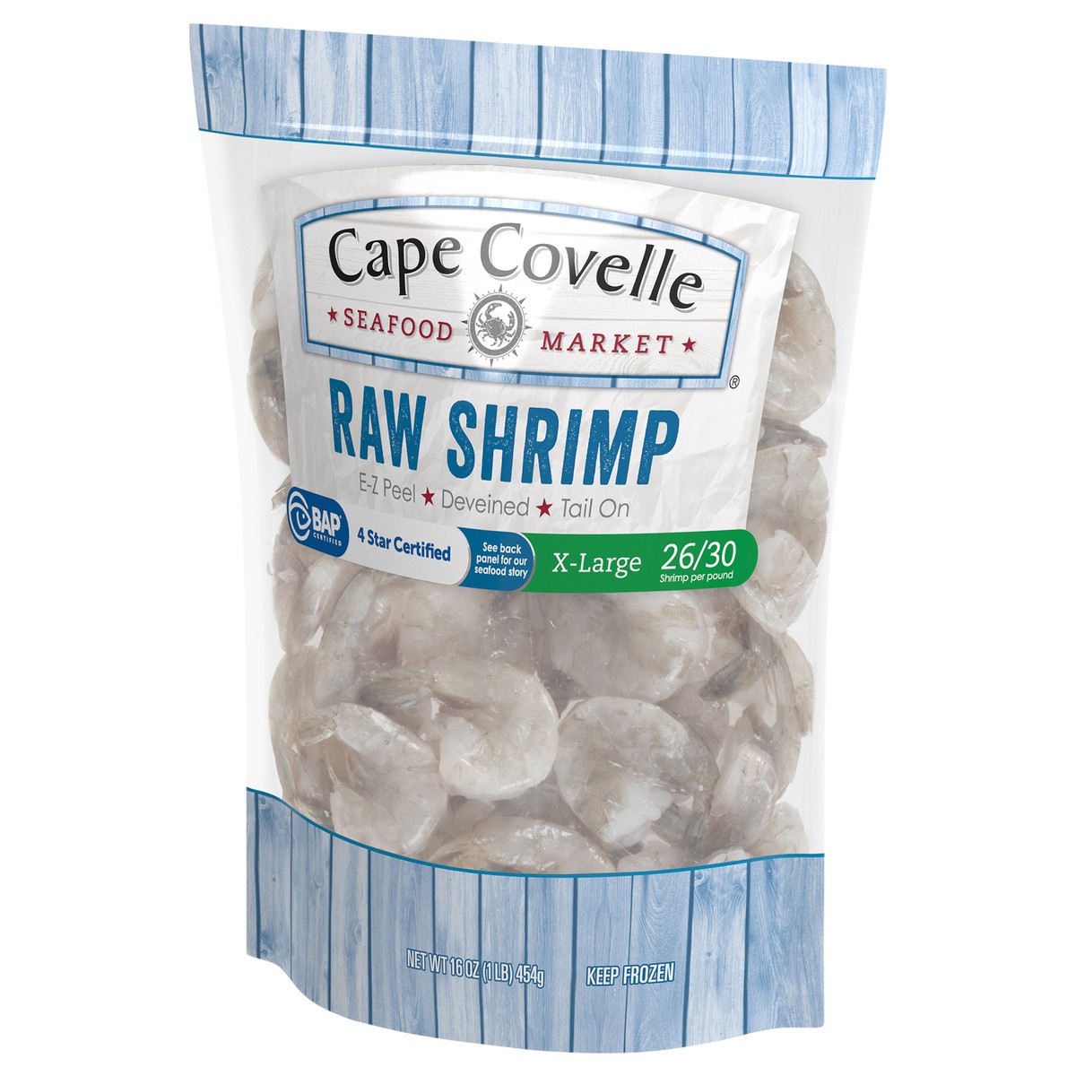 slide 2 of 4, Ez Pell Shrimp 26/30Ct, 16 oz