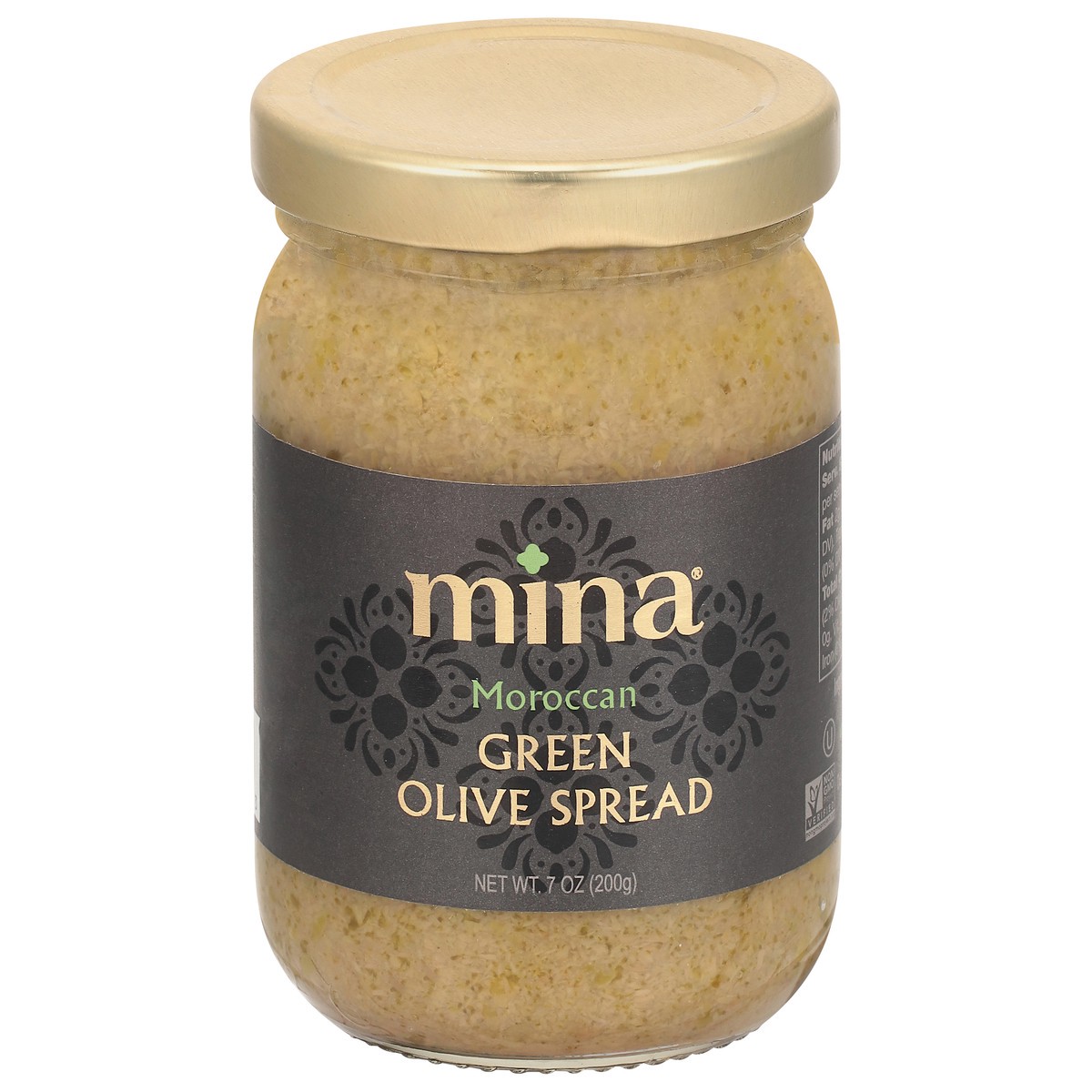 slide 9 of 13, Mina Moroccan Green Olive Spread, 7 oz