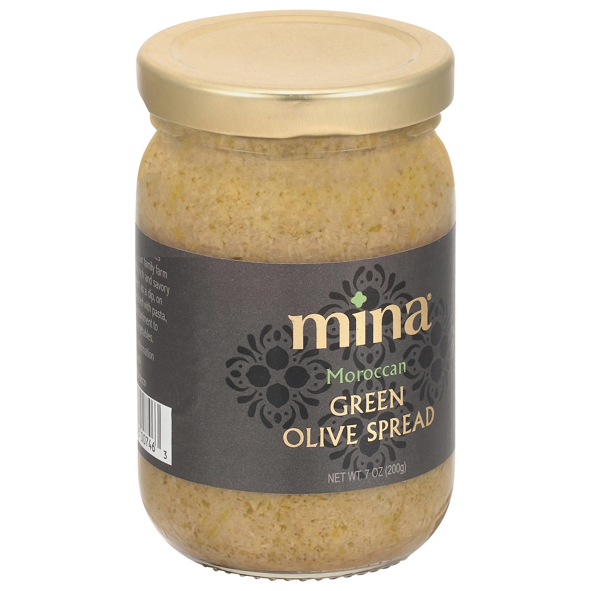 slide 11 of 13, Mina Moroccan Green Olive Spread, 7 oz