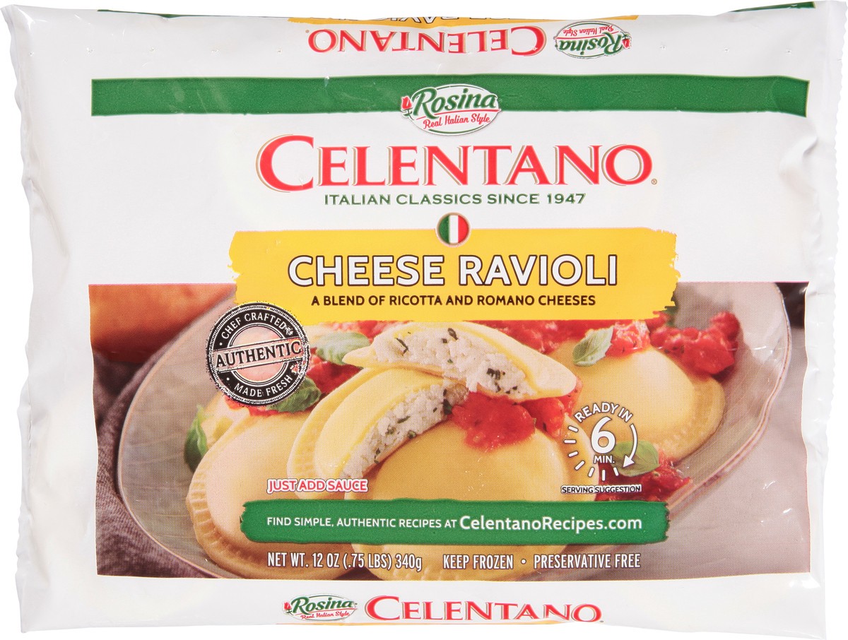 slide 6 of 9, Celentano Cheese Ravioli 12 oz, 12 oz