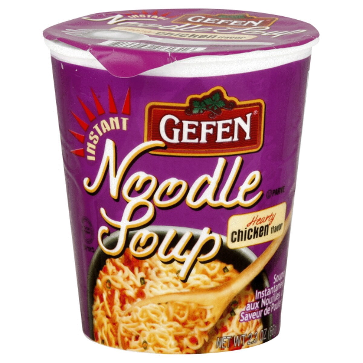 slide 1 of 4, Gefen Chicken Noodle Soup, 2.3 oz