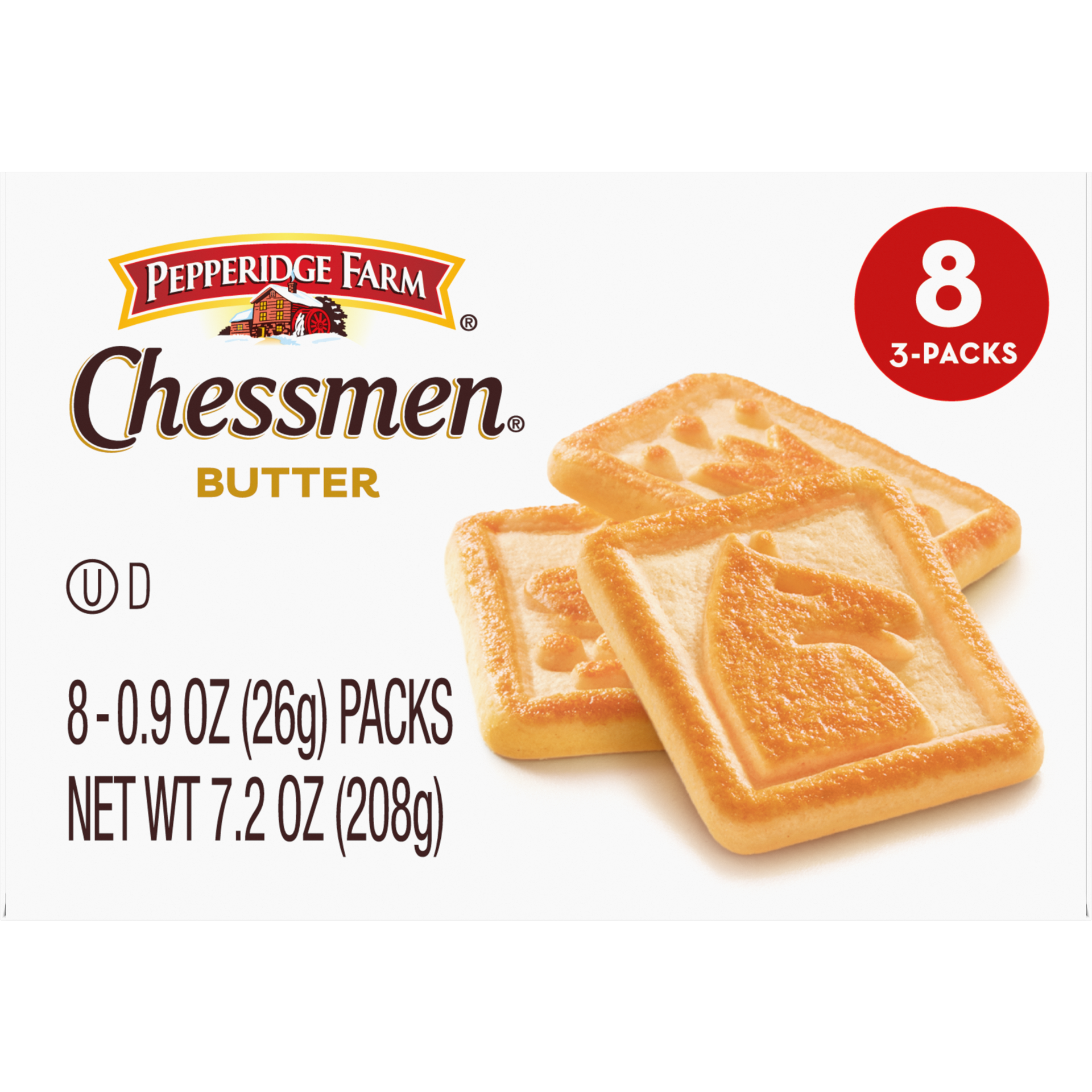 slide 2 of 5, Pepperidge Farm Chessmen Butter Cookies - 8ct, 8 ct