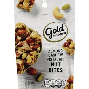 slide 1 of 1, CVS Gold Emblem Gold Emblem Almond Cashew Pistachio Nut Bites, 4 Oz, 4 oz