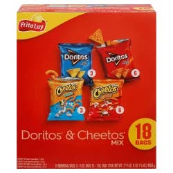 Frito-Lay Doritos & Cheetos Mix Variety Pack Box