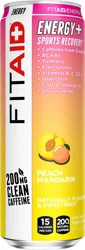 Lifeaid Beverage Energy+ Sports Recovery Peach Mandarin Energy Drink - 12 fl oz