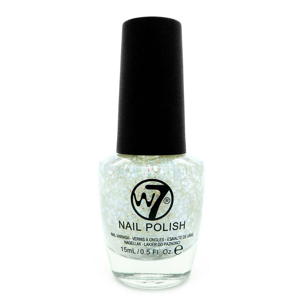 slide 1 of 1, W7 Nail Polish - White Wedding, 1 ct