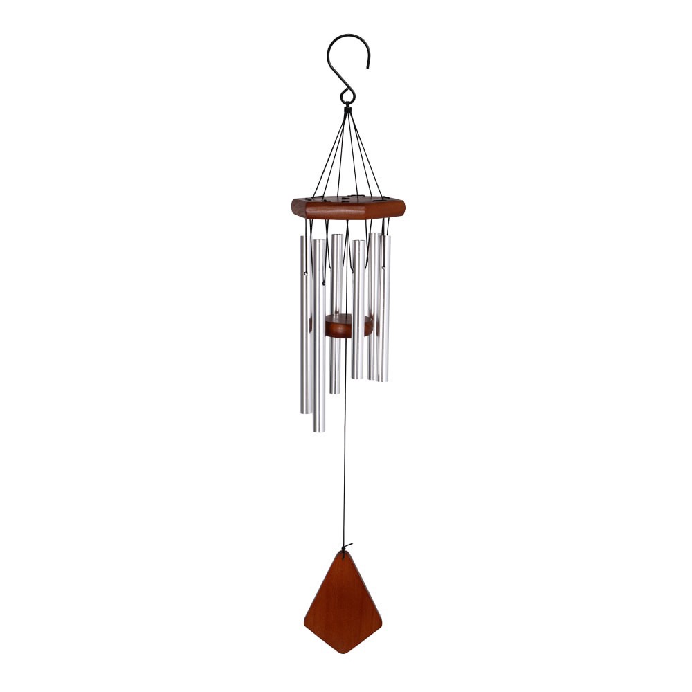 slide 1 of 1, Bambeco 25In Hand Tuned Silver Chime, 1 ct
