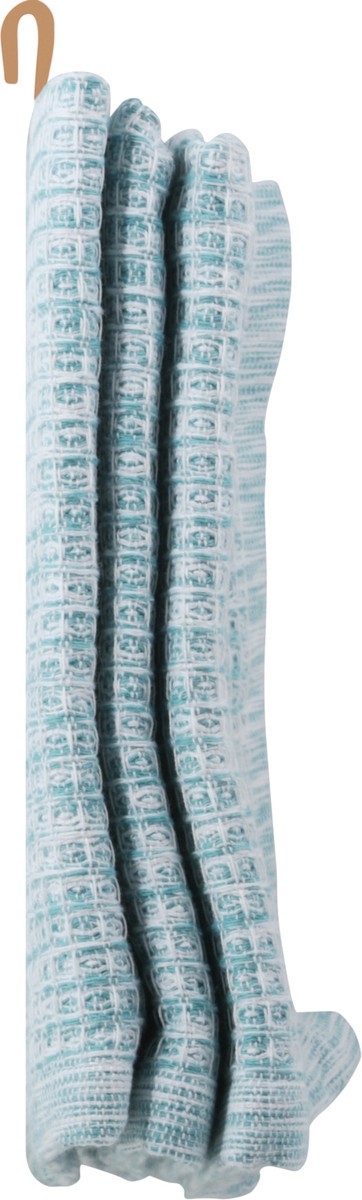 slide 7 of 9, KD Kitchen Kay Dee Dishcloth Aqua Haze, 3 ct