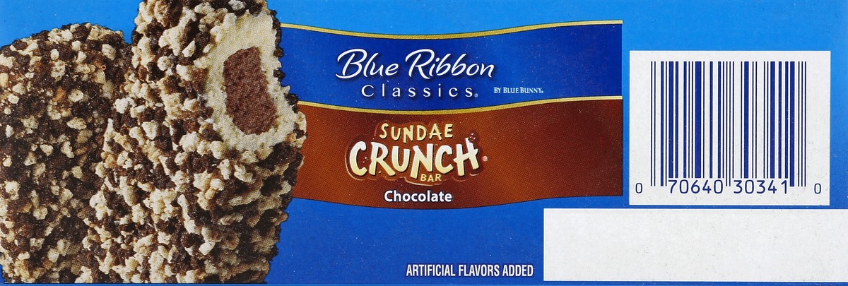 slide 4 of 4, Blue Ribbon Sundae Crunch Bar 6 ea, 6 ct