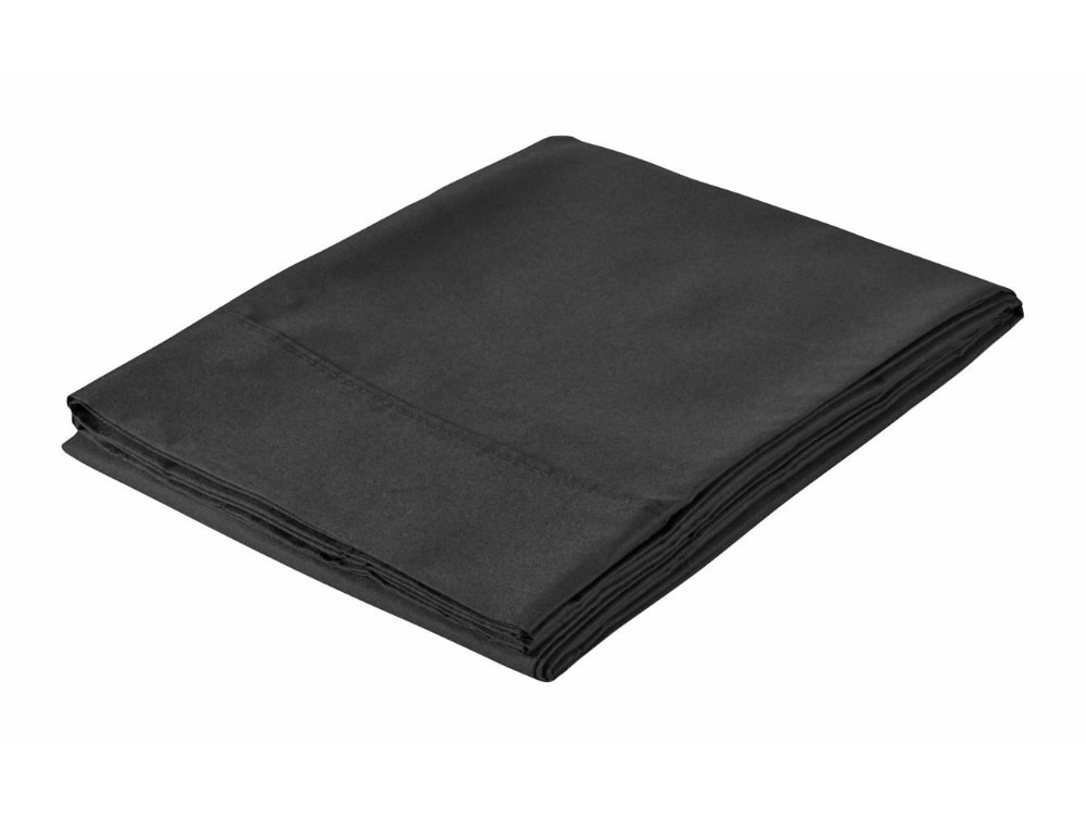 slide 1 of 1, Everyday Living 250 Thread Count Flat Sheet - Anthracite - Twin, Twin Size