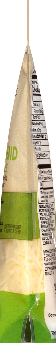 slide 8 of 9, Full Circle Market Organic Finely Italian Style Blend Shredded Cheese 6 oz Bag, 6 oz