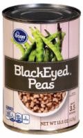 slide 1 of 6, Kroger Blackeyed Peas, 15 oz