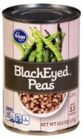 slide 1 of 1, Kroger Blackeyed Peas, 15 oz