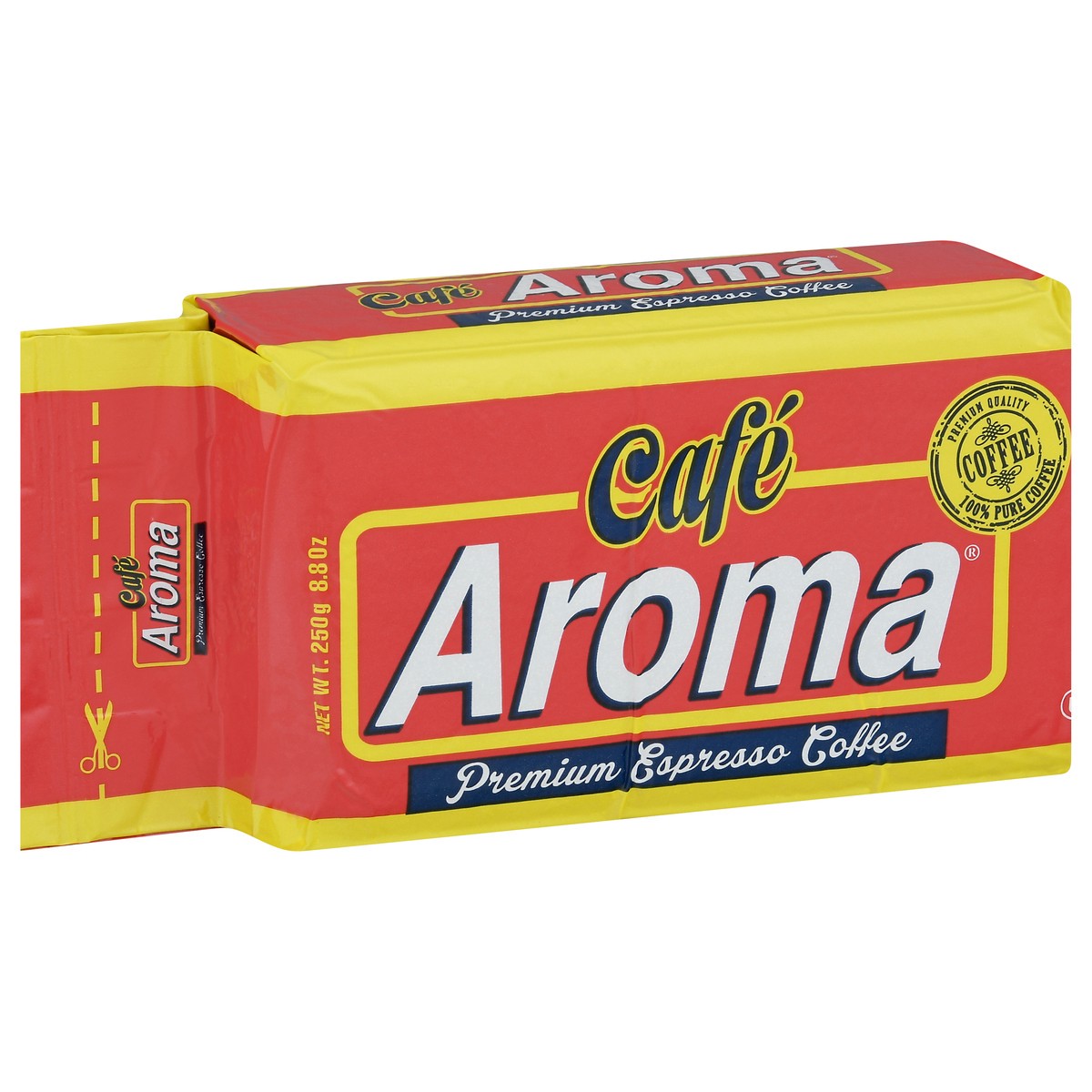 slide 4 of 9, Cafe Aroma Premium Espresso Coffee - 8.8 oz, 8.8 oz