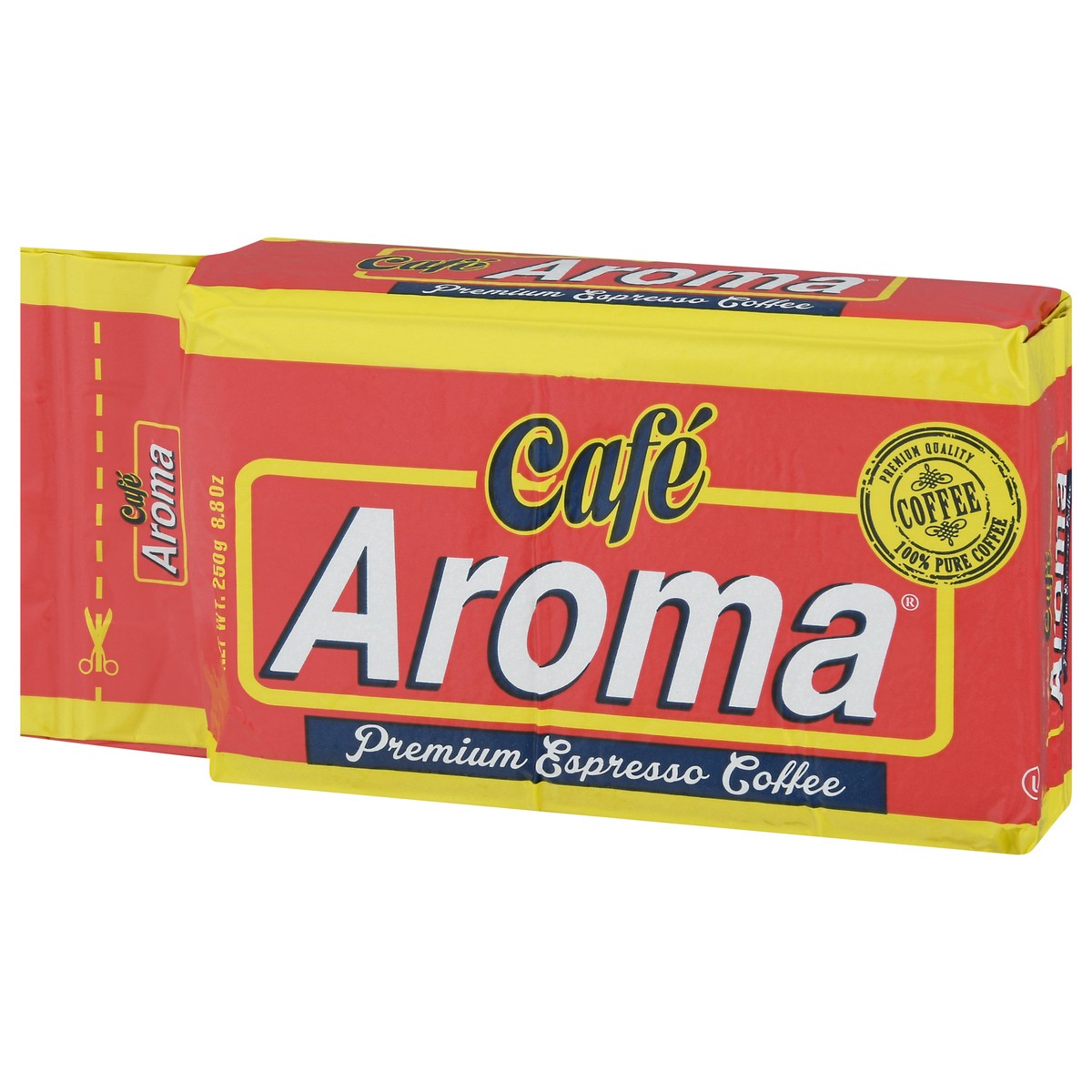 slide 2 of 9, Cafe Aroma Premium Espresso Coffee - 8.8 oz, 8.8 oz